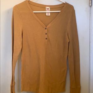 Women’s Mustard Yellow Thermal